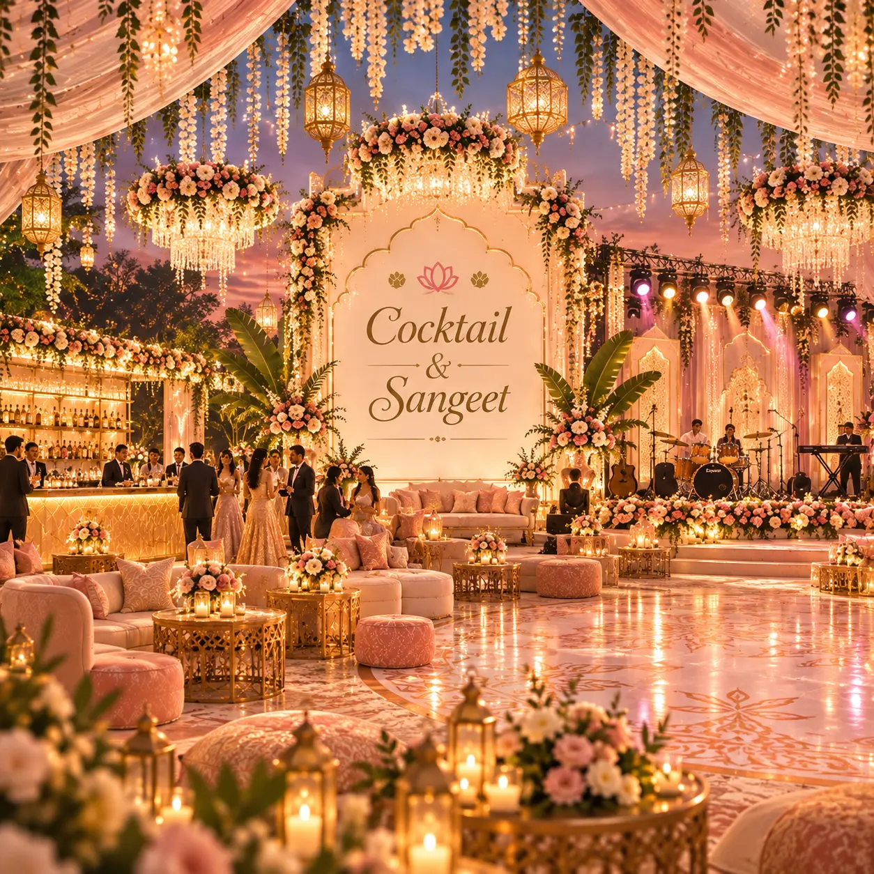 Cocktail & Sangeet
